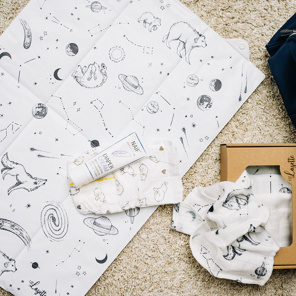 Layette Changing/ Travel Mat  Universe