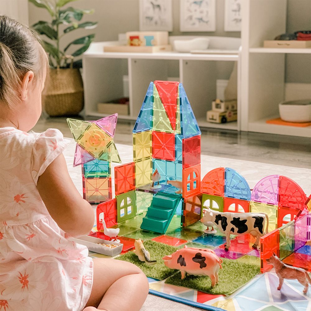 Μαγνητικό Παιχνίδι 110 κομματιών Metropolis Magna-Tiles