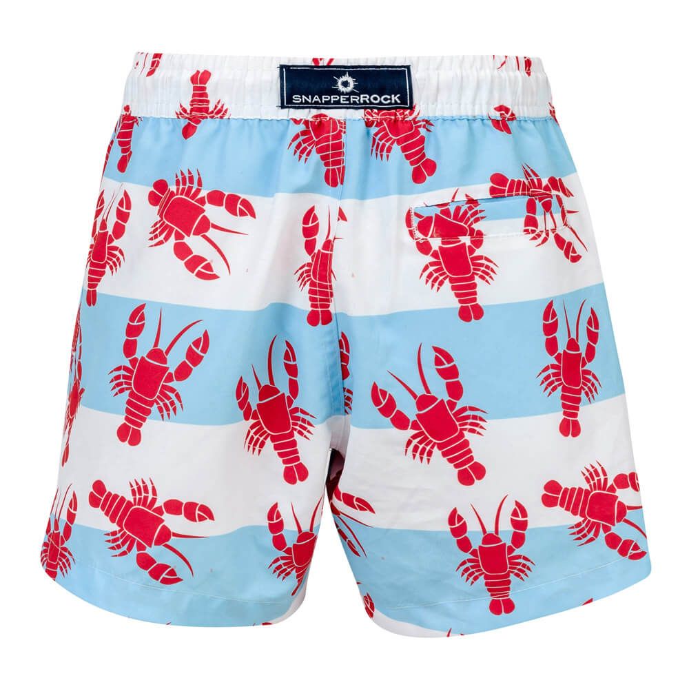 Swimming trunks Lobster - Blue / red