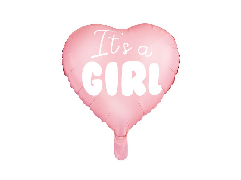 Μπαλόνι ροζ καρδιά It’s a Girl
