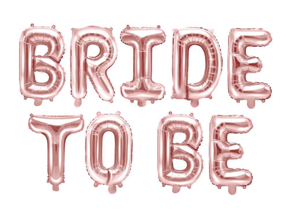 Foil Balloon Bride to be, Rose gold