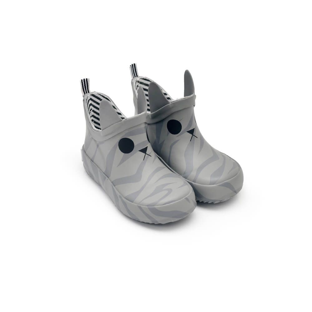 Little Kerran Grey Rain Boots