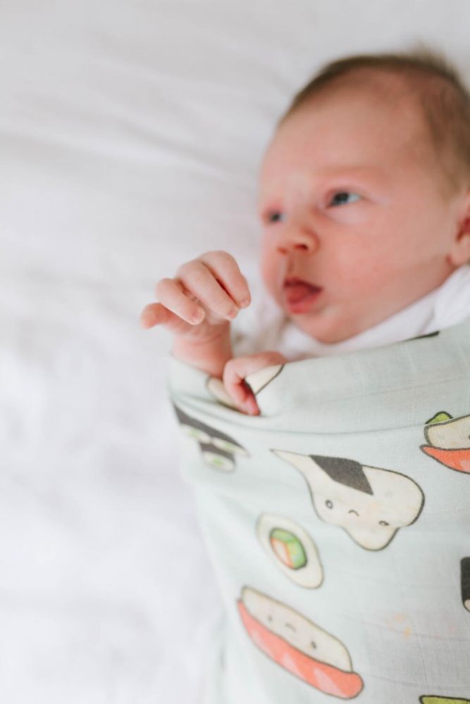 Muslin Swaddle – Sushi