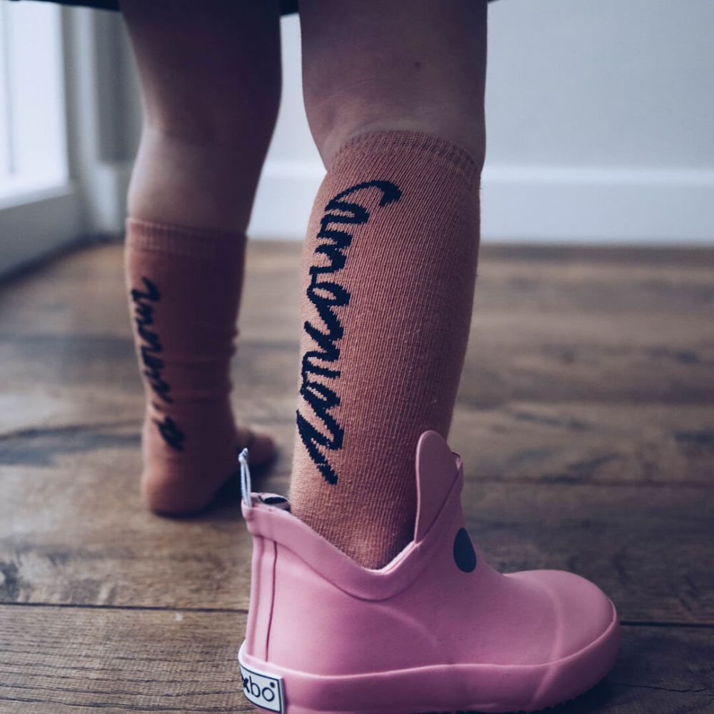 Little Kerran Pink Rain Boots