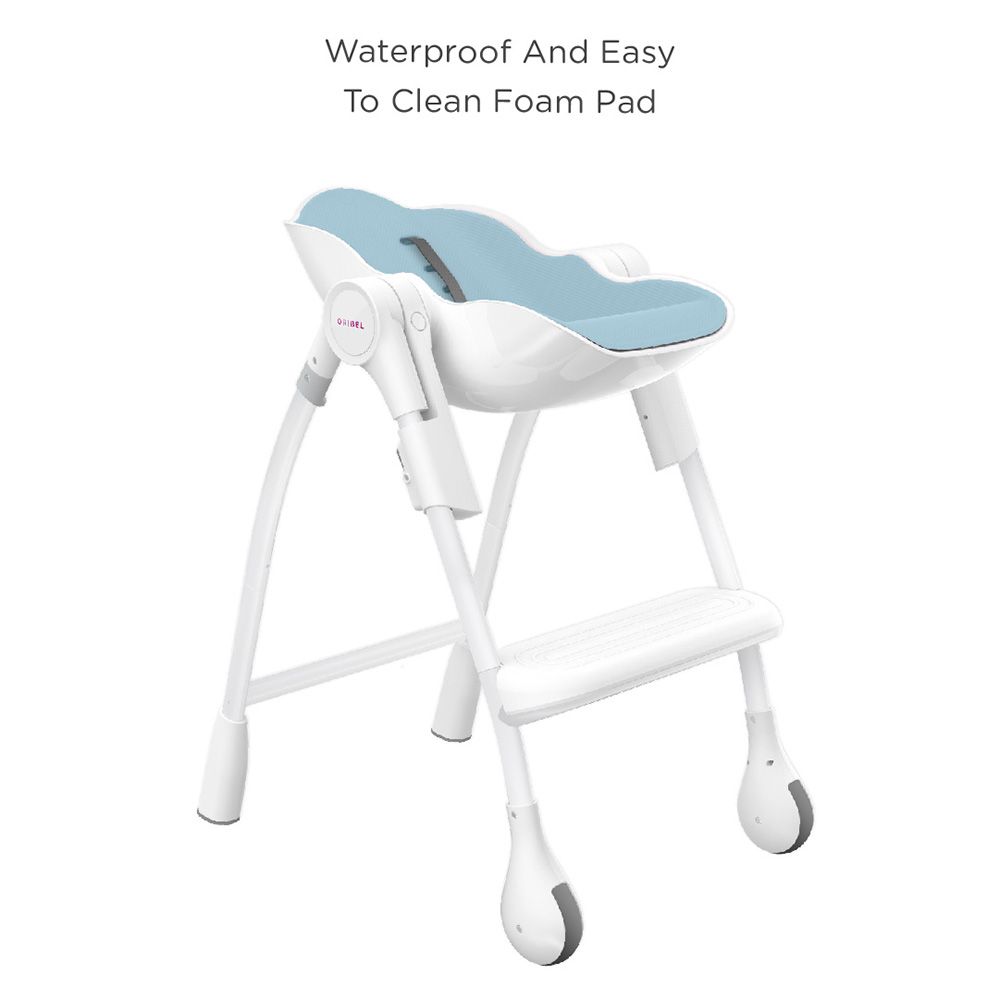 Cocoon Highchair Καρέκλα Φαγητού - Relax 3 Επιπέδων - Γαλάζιο