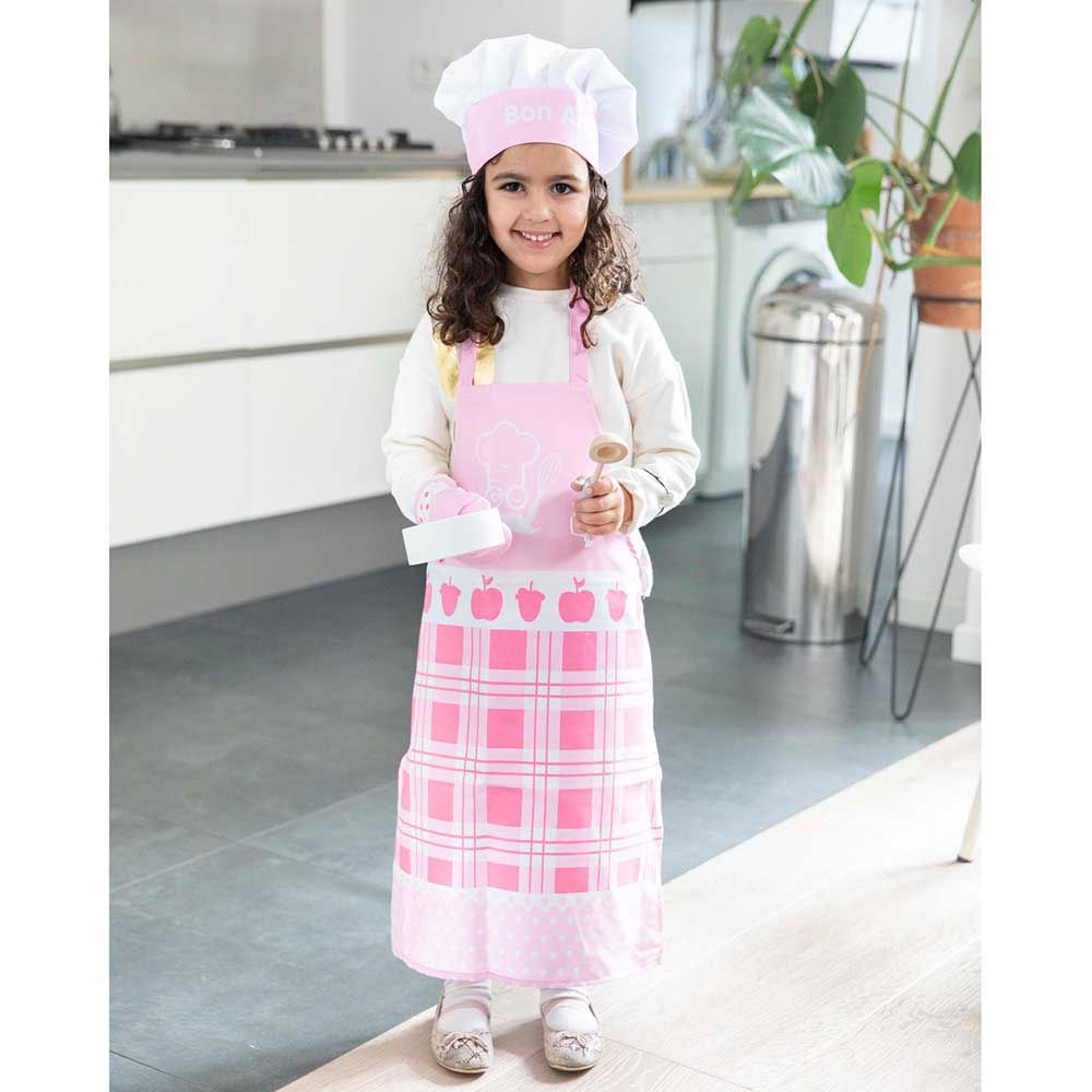 New Classic Toys Chef Apron Pink