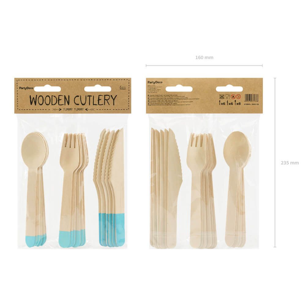 Wooden Cutlery, mint