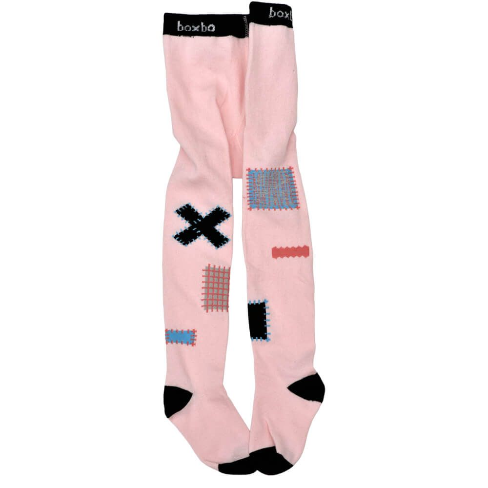 Tights Patch Pink