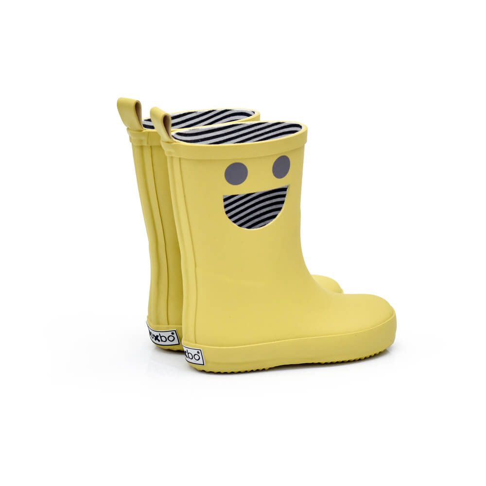 Wistiti Yellow Kids High Rain Boots